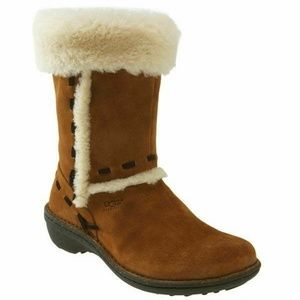 UGG Australia ELIJO Chestnut Suede Cuff Boots